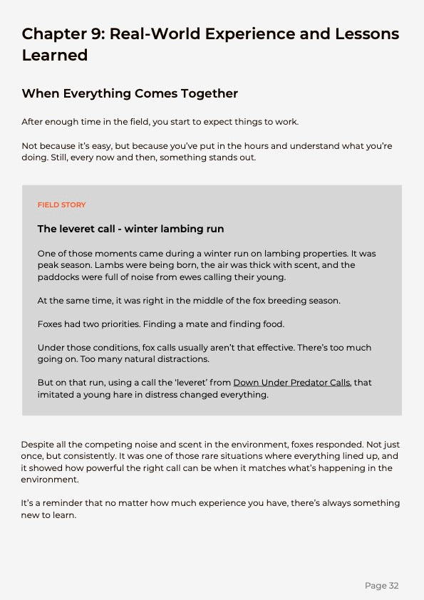 The FoxOff Guide to Thermal Fox Hunting